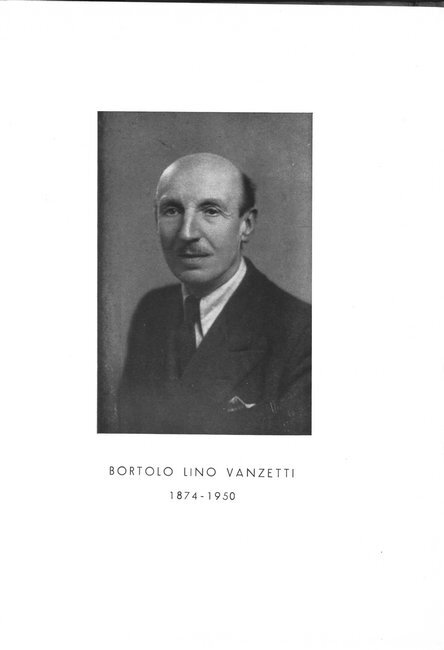 Bortolo Lino Vanzetti 1874-1950